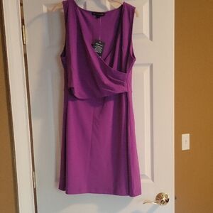 Boston Proper Vibrant Purple Dress